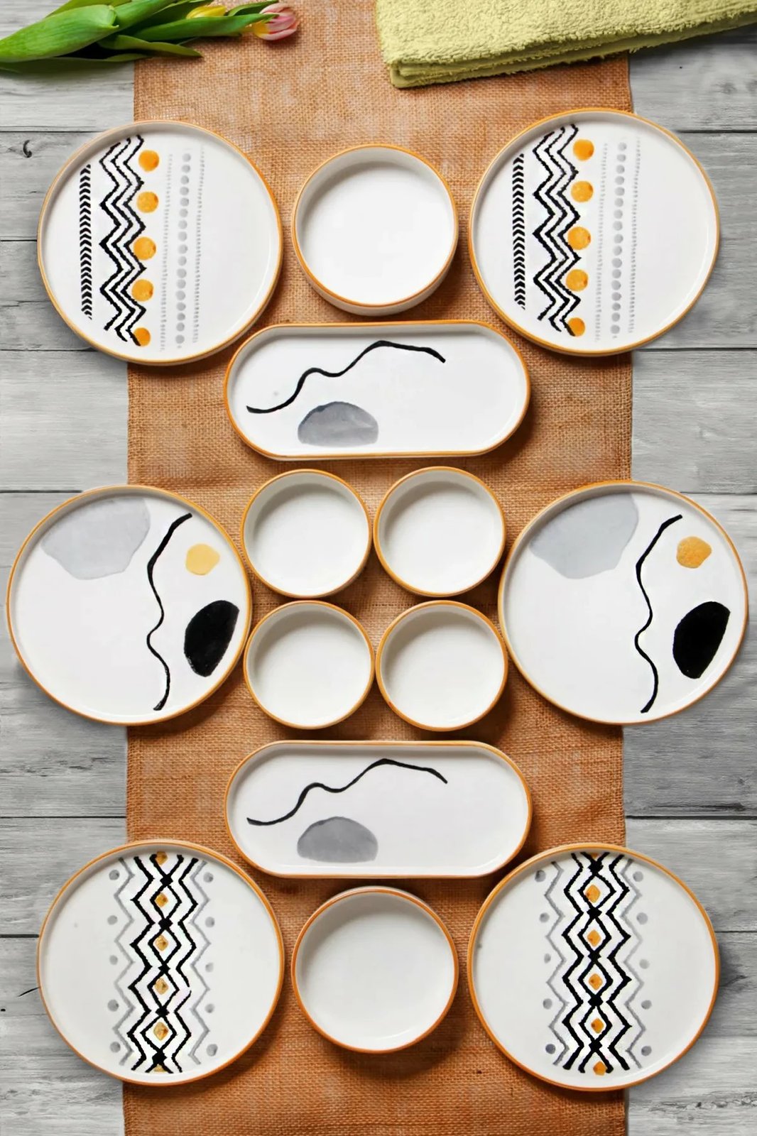 Set mëngjesi 14 pjesësh Hermia, MCH009885