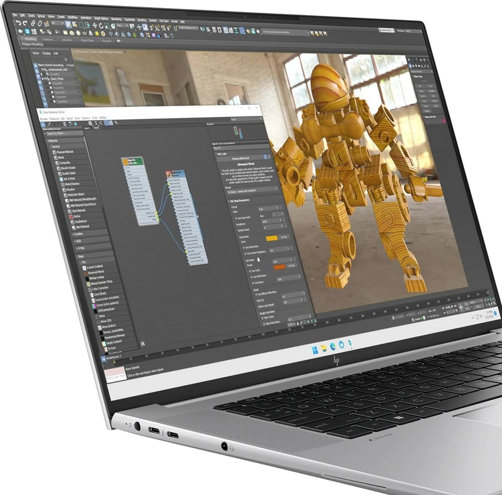 Laptop HP Studio G11 Ultra 7 165H, 16" WUXGA, 64GB RAM, 2TB SSD, RTX 3000, Gri