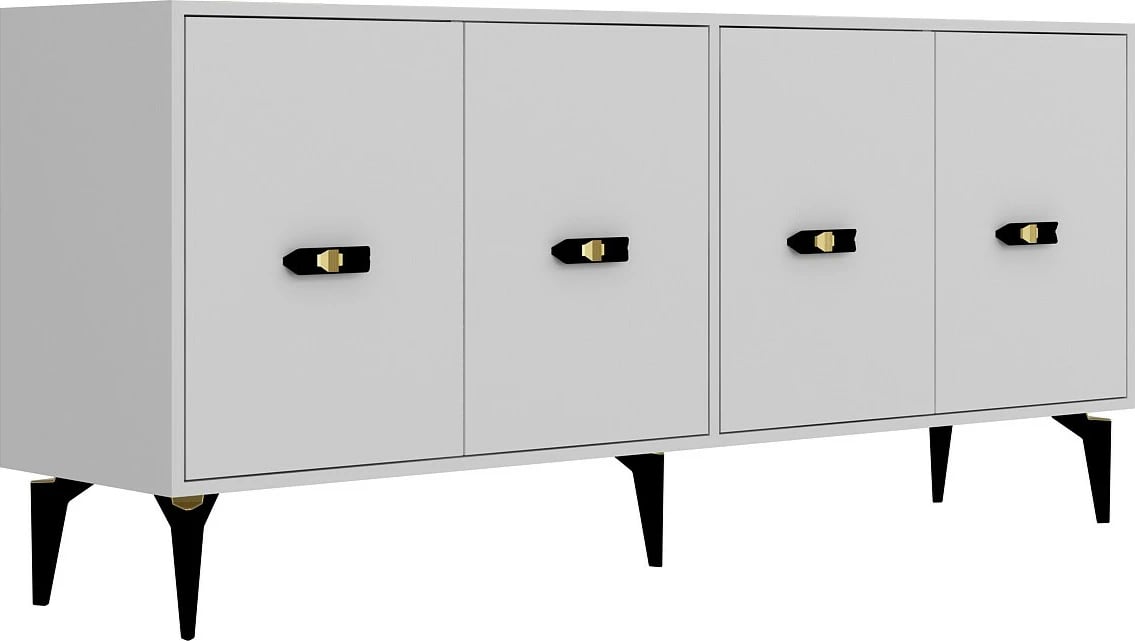 Konsolë Skye Decor, e bardhë, Fly