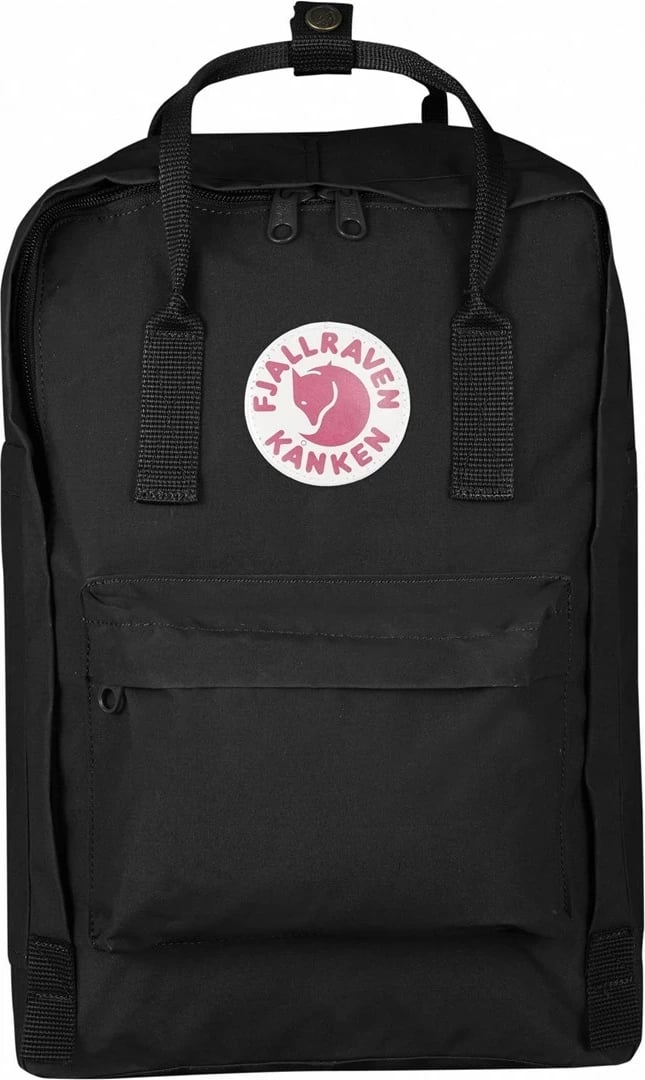 Çantë shpine Fjällräven Kanken për laptop 15'' e zezë