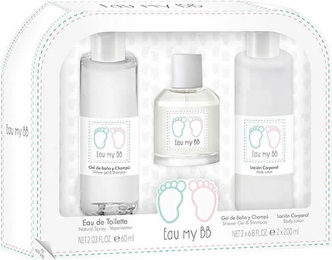 Set dhurate për fëmijë Eau My BB Eau de Toilette 60ml + 2x200ml unisex