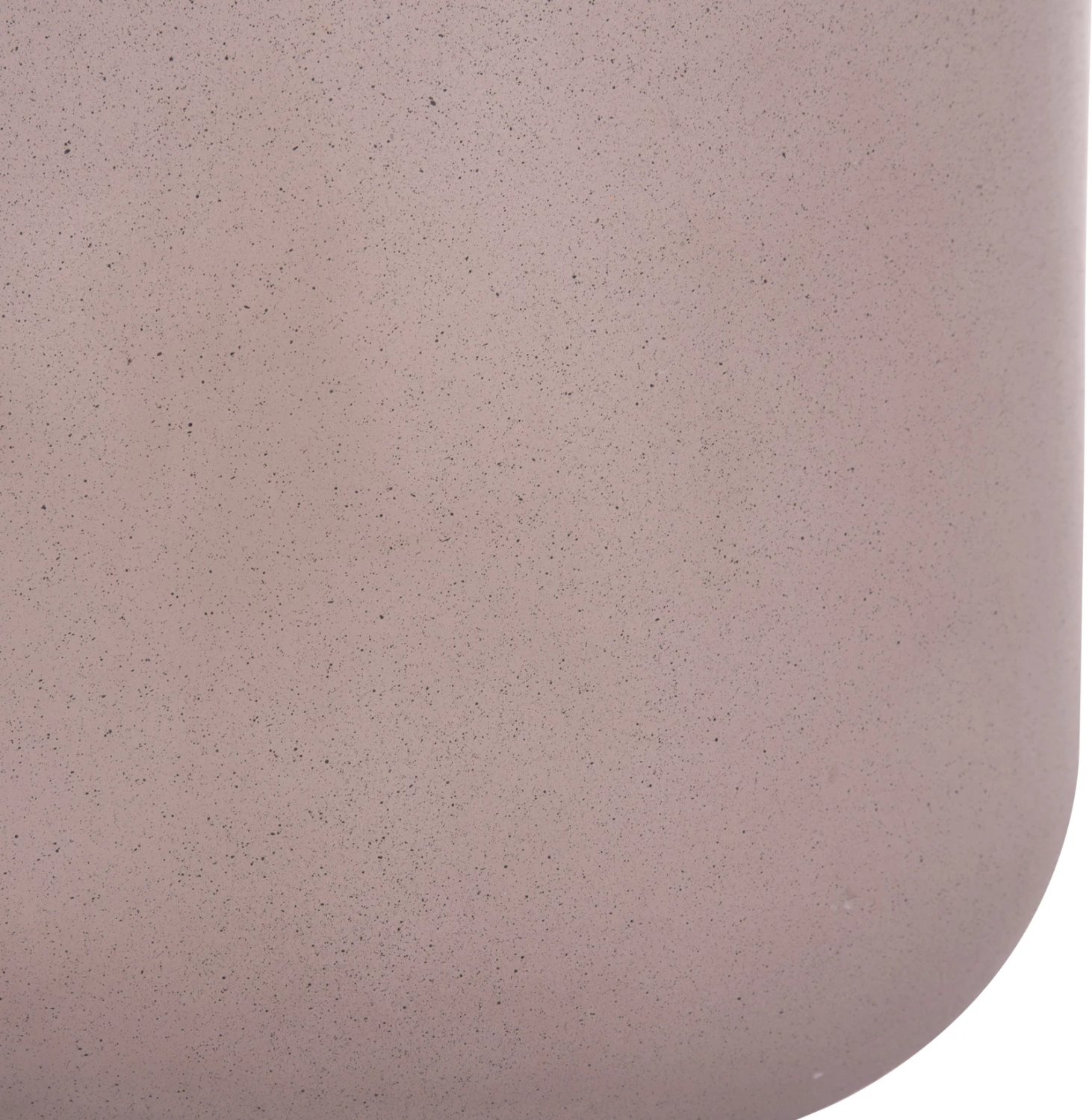 Vazo dekorative për dysheme, fibër-cement, ngjyrë gri matte, dru tik, LINTER FH4662.05L, 41x47cm