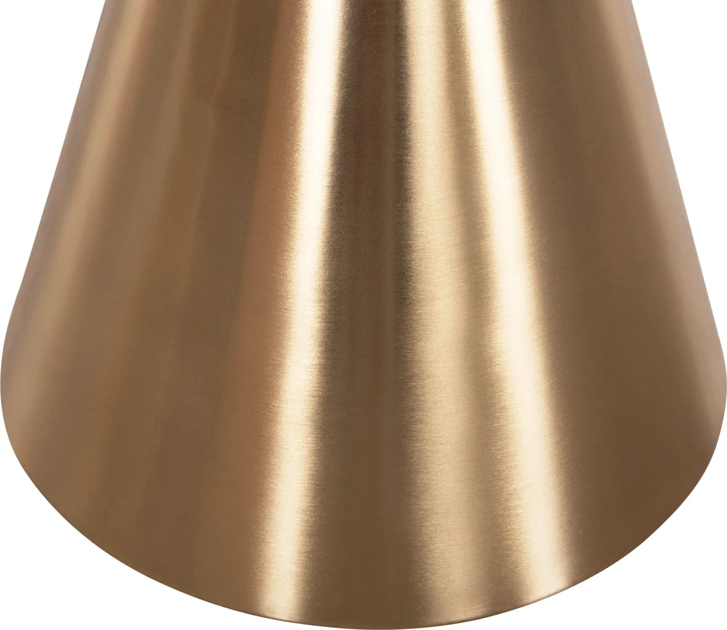 Tavolina kafeje 2 copë LORME FH9923 metalike, e zezë dhe e artë, Φ50 & Φ40 cm