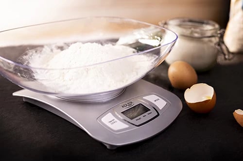 Peshore kuzhine, Adler AD 3137, kapacitet 5 kg, ndarje 1 g, tas 1.5 L, argjendtë