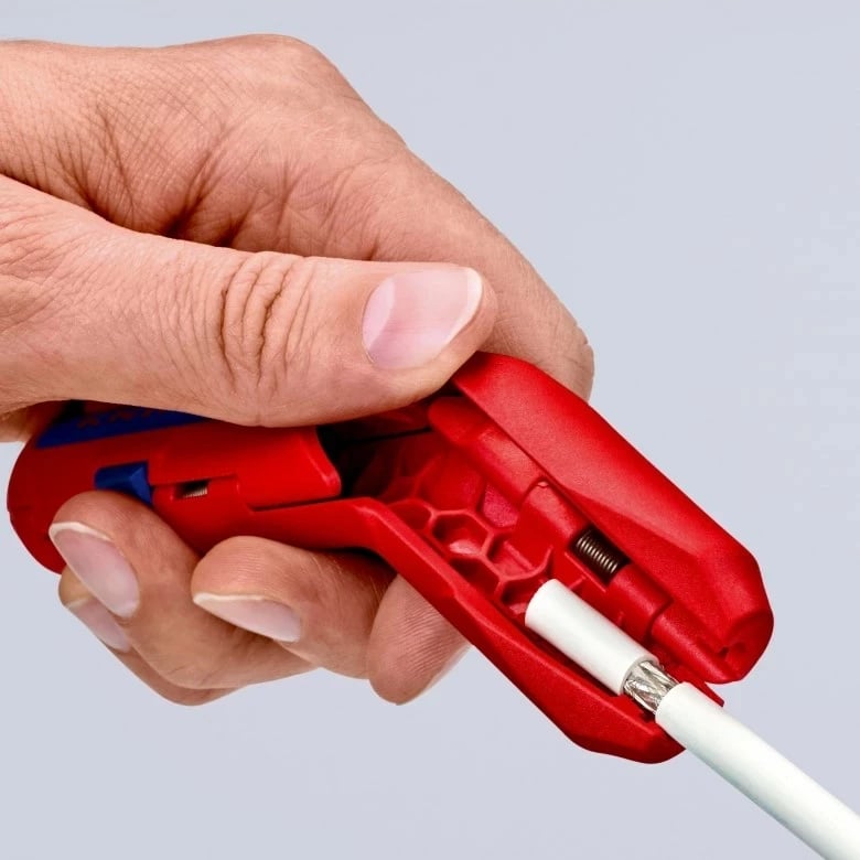 Knipex ErgoStrip, Mbështjellës kabllosh, Kuq Knipex ErgoStrip, Mbështjellës kabllosh, Kuq