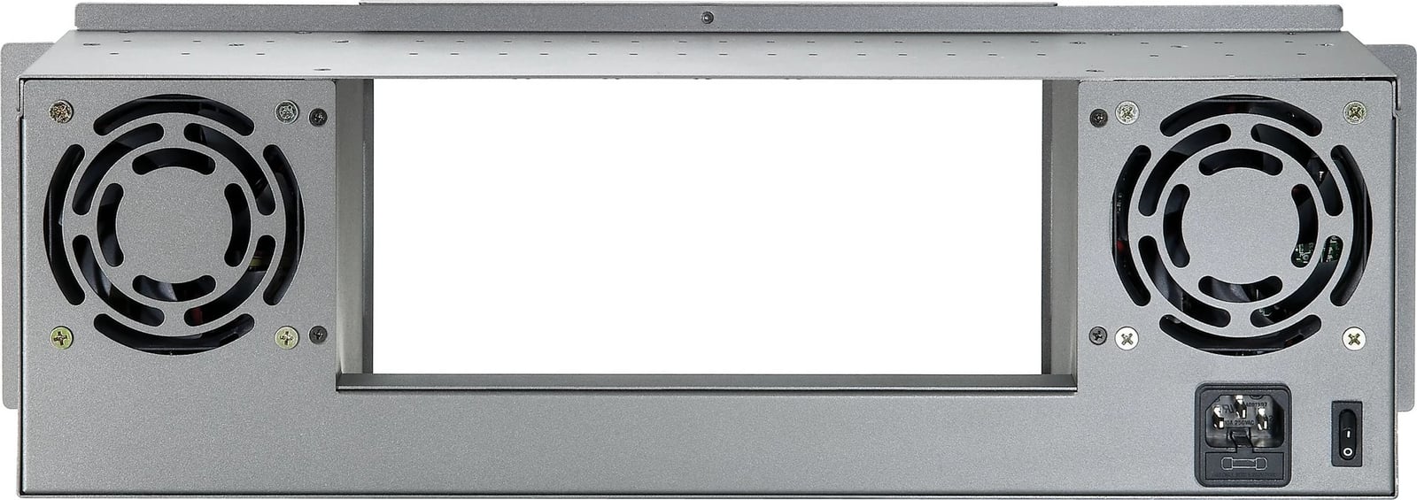 Kasë LevelOne POC-4001, 8-Slot, 100-240 V, alumin