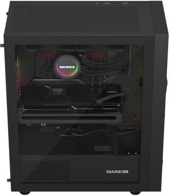 Ftohës me ujë për procesor Natec Genesis Hydria 240 ARGB, i zi