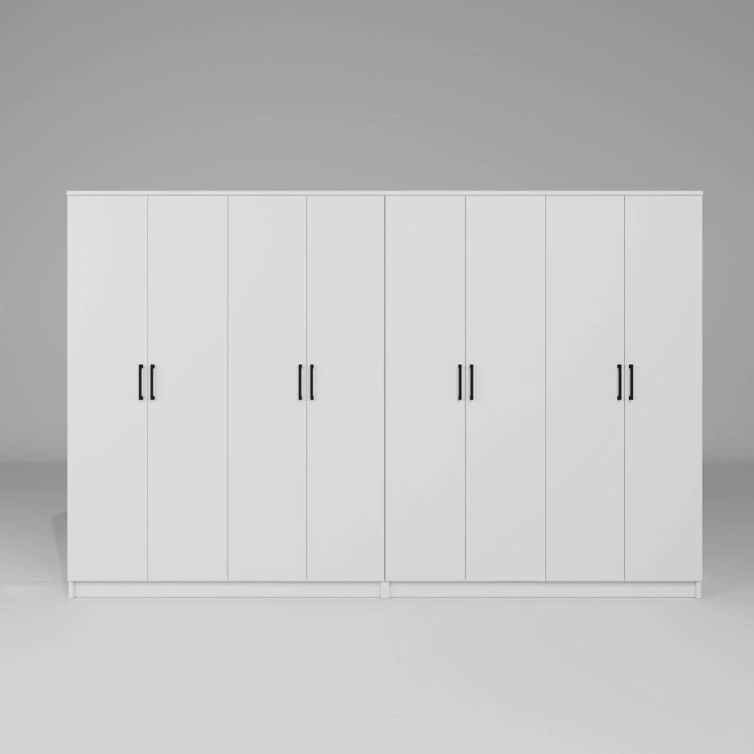 Dollap rrobash Skye Decor, i bardhë, Kardelen 1600-128