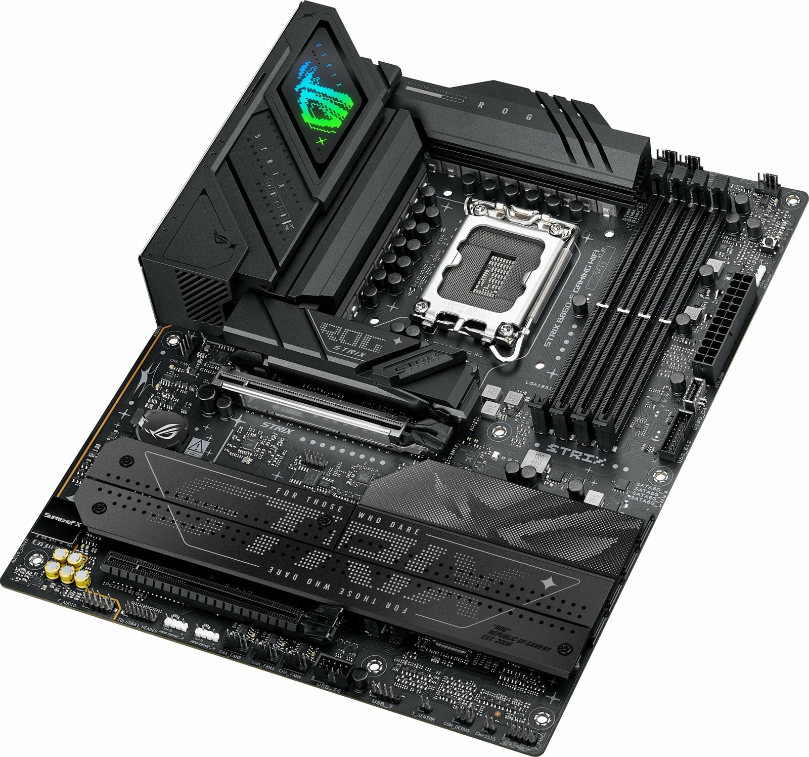Pllakë amë ASUS ROG STRIX B860-F GAMING WIFI, LGA1851 Pllakë amë ASUS ROG STRIX B860-F GAMING WIFI, LGA1851