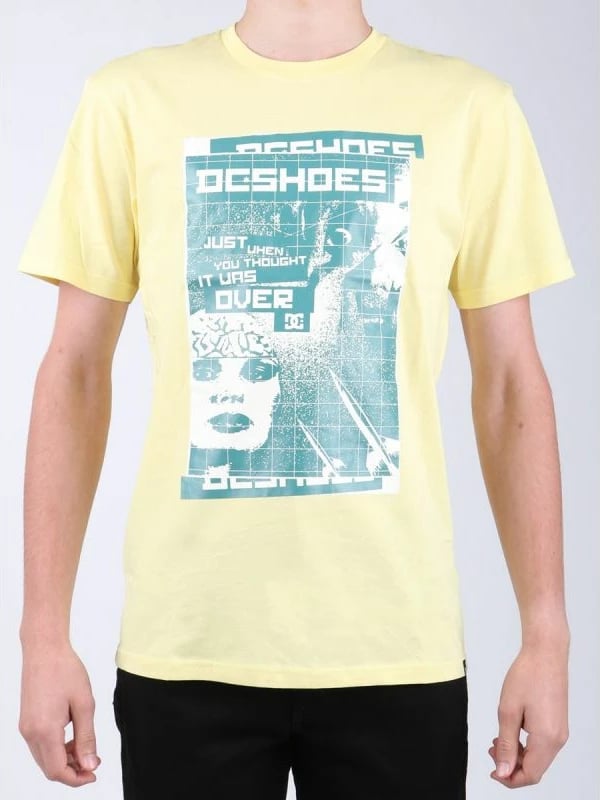 Maicë DC për meshkuj, e verdhë