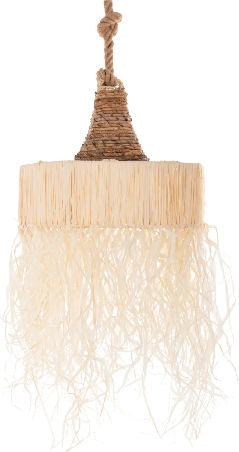 Set llambadar tavani, litar dhe fije palme të tharë, FH11921, Φ41Χ155H cm Set llambadar tavani, litar dhe fije palme të tharë, FH11921, Φ41Χ155H cm