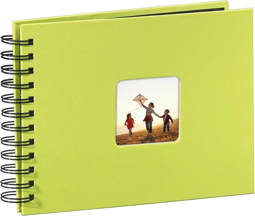 Album foto Hama Fine Art Spiral 24x17cm 50 faqe të zeza, e gjelbër Album foto Hama Fine Art Spiral 24x17cm 50 faqe të zeza, e gjelbër