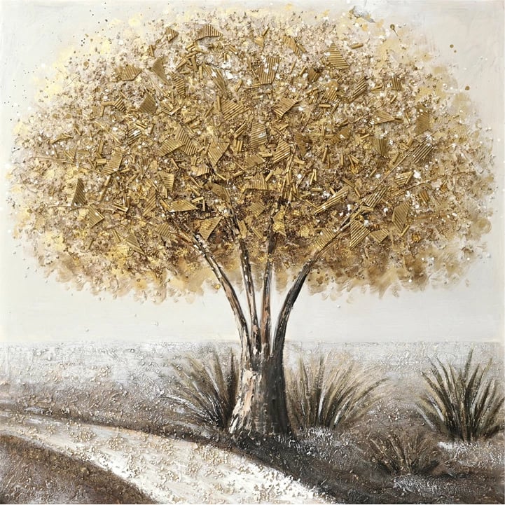 Pikturë kanavacë Forestree I, shumëngjyrëshe, 100x3x100cm