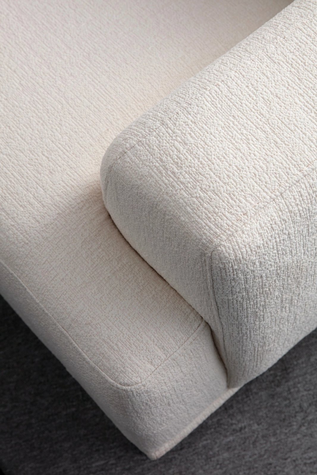 Këndare Atelier del Sofa Jaguar L2-C-2R, e bardhë