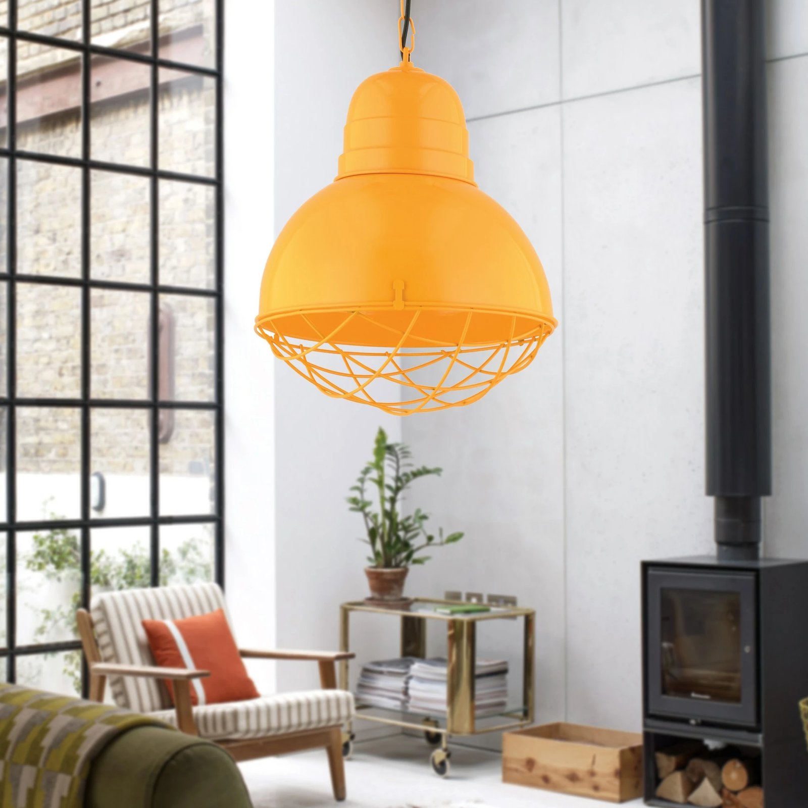 Llambë tavani Opviq, e verdhë, RT-24