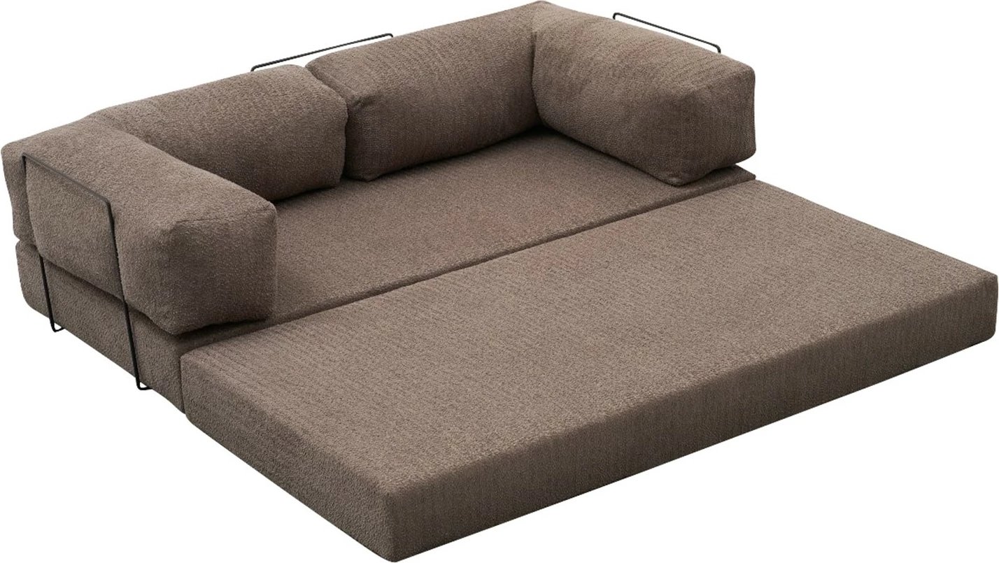 Këndare Comfort, stof 100% chenille, ngjyrë gri, Atelier del Sofa