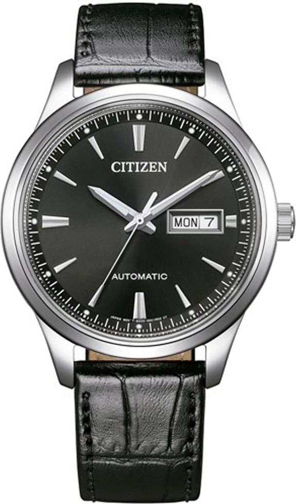 Orë dore CITIZEN Mod. MECCANICO për meshkuj, e zezë