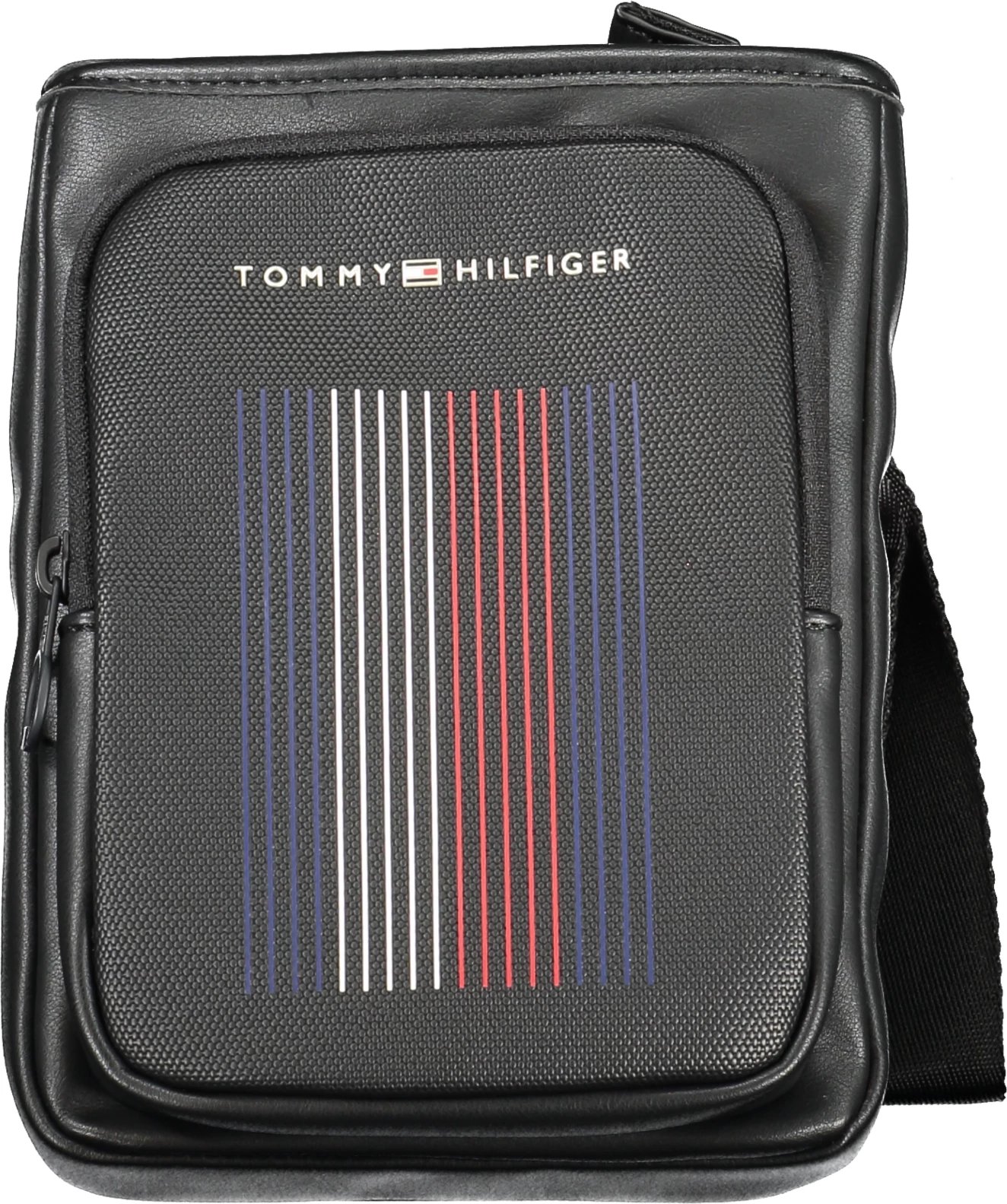 Çantë shpatulle për meshkuj TOMMY HILFIGER, e zezë Çantë shpatulle për meshkuj TOMMY HILFIGER, e zezë