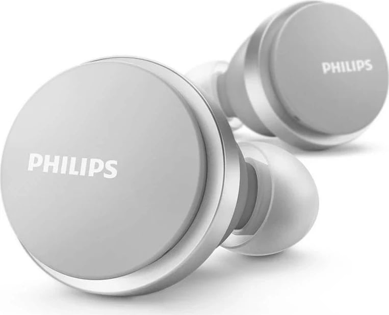 Kufje Philips TAT8506WT/00, True Wireless, ANC, të bardha