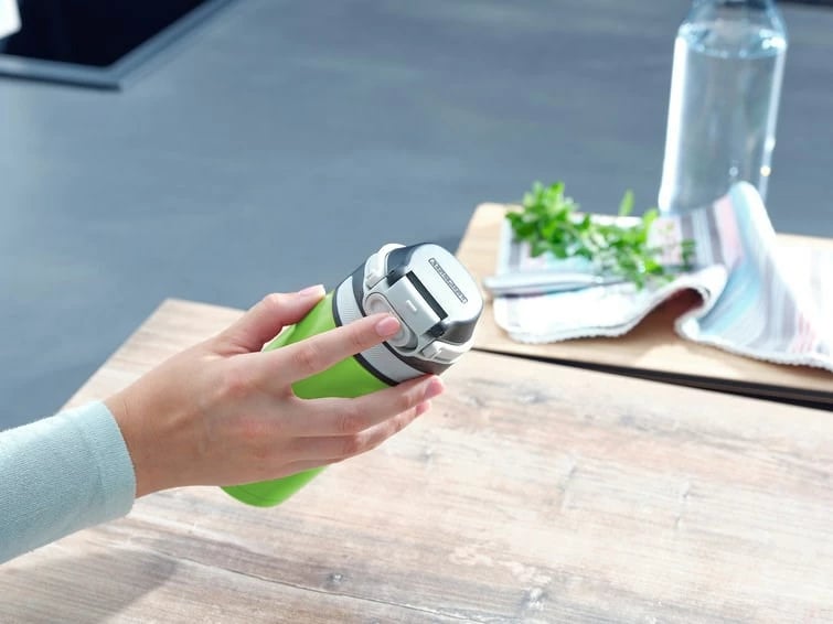 Gotë termike Leifheit 3249, 350 ml, e zezë/gjelbër