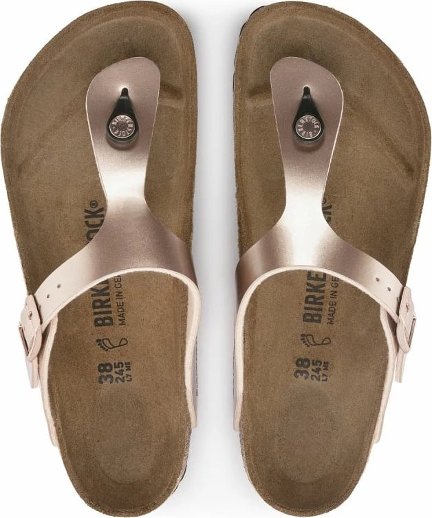 Flip-flop për femra Birkenstock, të arta