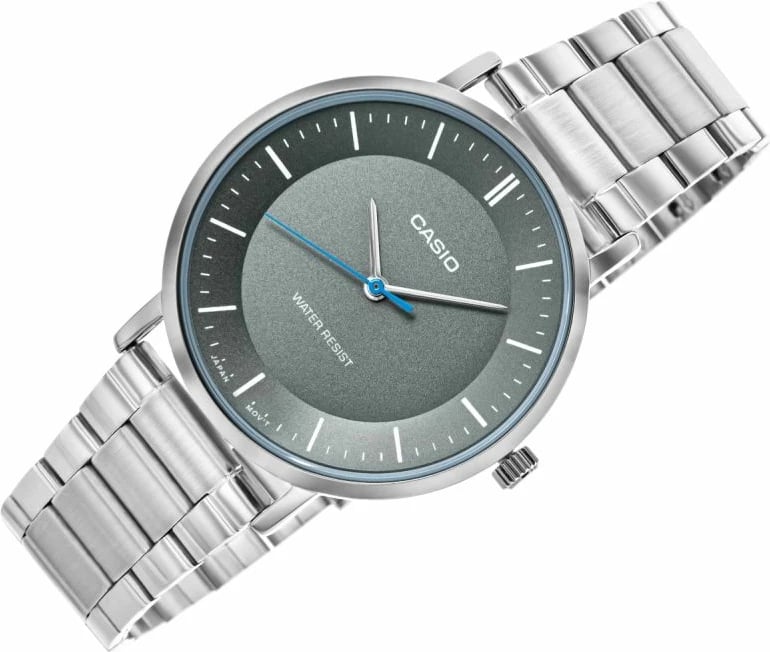 Orë dore për meshkuj Casio, argjend