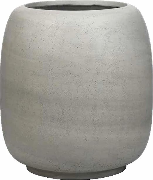 Vazo VETRA, 32.5x32.5x37cm, MgO, gri