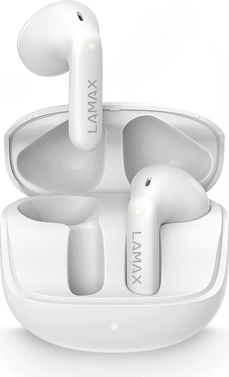 Kufje Lamax Tones1, Bluetooth 5.3, 40 orë bateri, të bardha