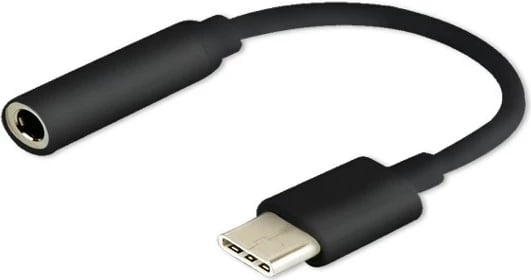 Përshtatës Savio USB Type 3.1 C (M) – Jack 3.5mm (F), i zi 