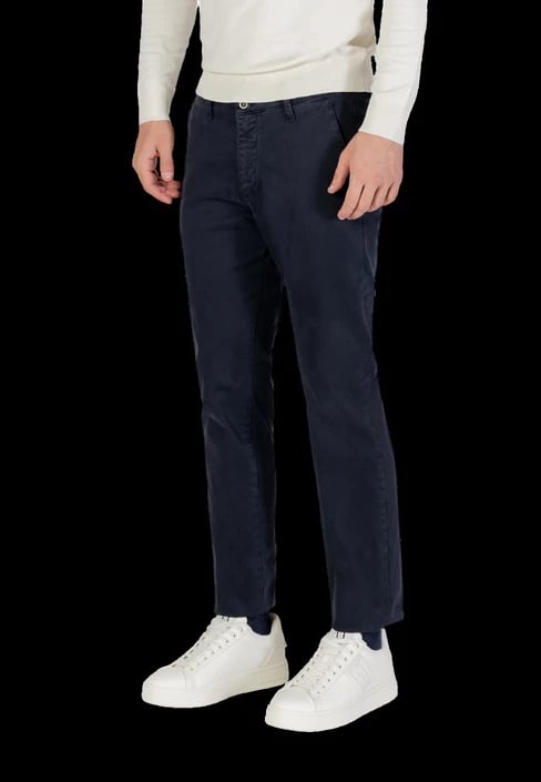 Pantallona Yos meshkuj, blu