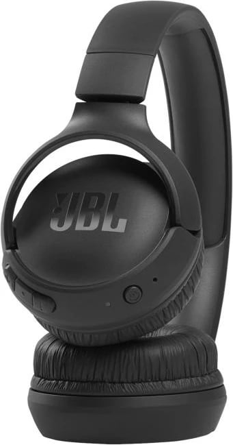Kufje JBL Tune 510BT JBLT510BTBLKEU pa kabllo me Bluetooth, me mikrofon hands-free, të palosshme, të zeza