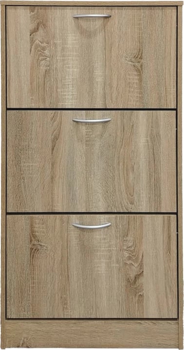 Raft këpucësh Savaz, ngjyrë sonoma, 60x24x114cm