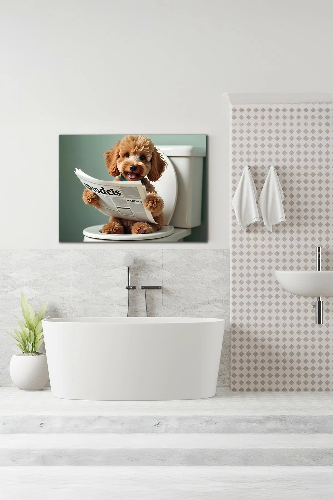 Pikturë dekorative në kanavacë, shumëngjyrëshe, Ersyaıhyvn5, 50x70cm