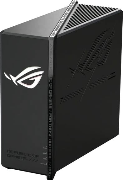 Router gaming Asus ROG Strix GS-BE18000, Wi-Fi 7, tri-bend, 8 porta 2.5G, i zi