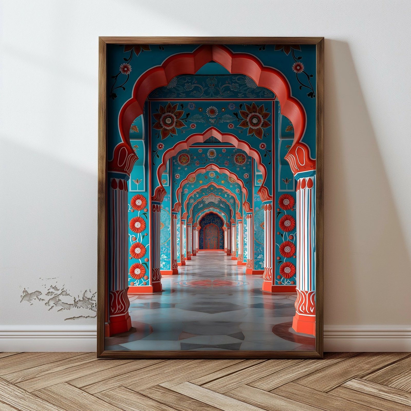 Pikturë dekorative me kornizë MDF, Wallity, GE122-L