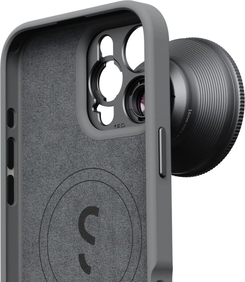 Mbështjellës ShiftCam S.Mount për celular, për Apple, 17.5 cm (6.9"), Gri e errët