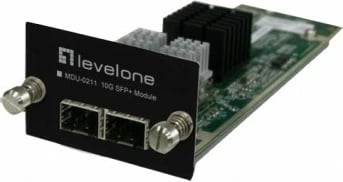 Modul 2-Port 10G SFP+ LevelOne, Ethernet 10 Gigabit, GTL-2881 GTL-2882 GTL-2891