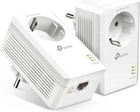 Kit fillestar Powerline TP-Link AV1000 Gigabit, 1000 Mbit/s, E bardhë