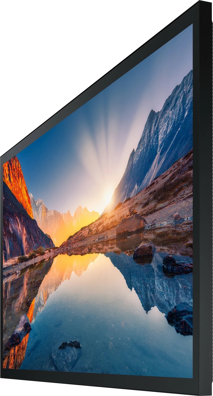 Ekran digjital Samsung QM43B-T, 43", LCD, 4K Ultra HD, Wi-Fi, 24/7, Ngjyrë e zezë