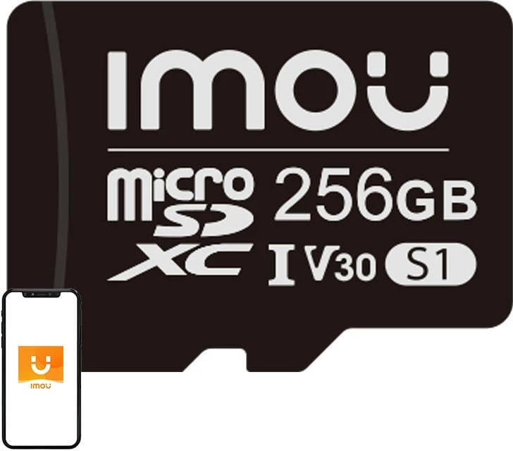 Kartelë memorie IMOU ST2-256-S1, microSD, 256GB, UHS-I, SDHC, V30