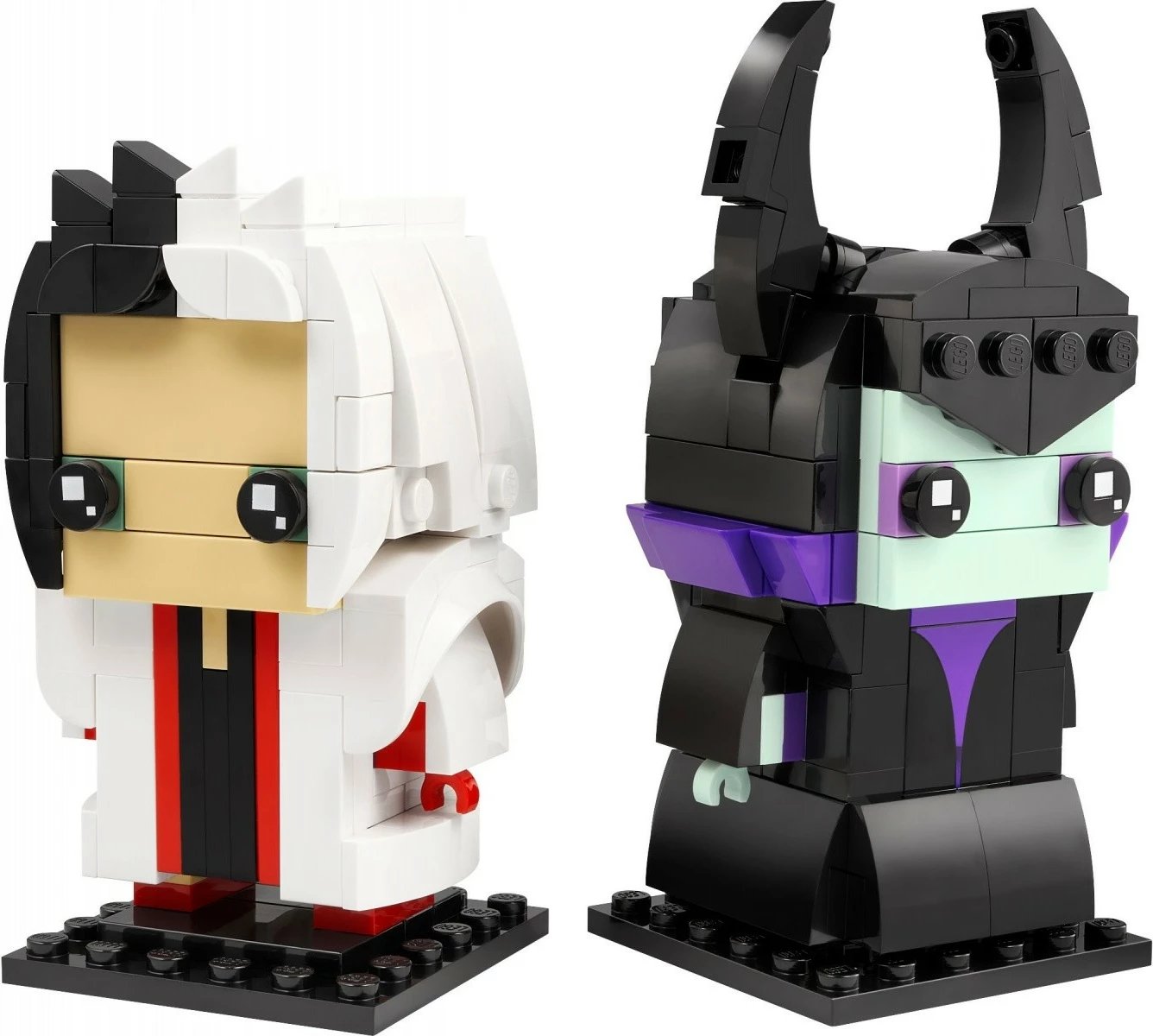 Set LEGO BrickHeadz 40620 Cruella dhe Diabolina, 320 pjesë, plastikë