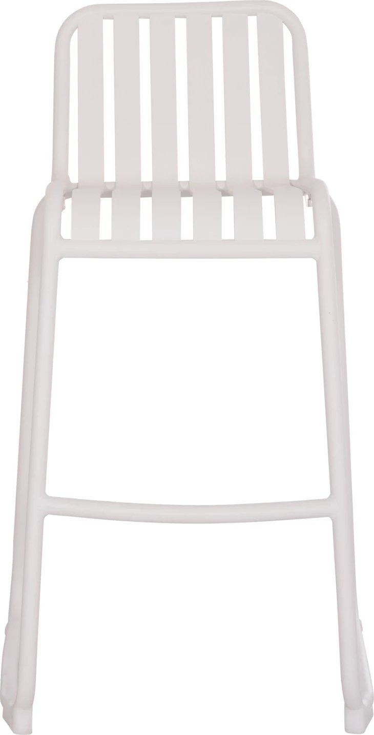 Karrige për bar alumini RACHEL, ngjyrë e bardhë, FH6341.02, 47x56.5x98.5cm