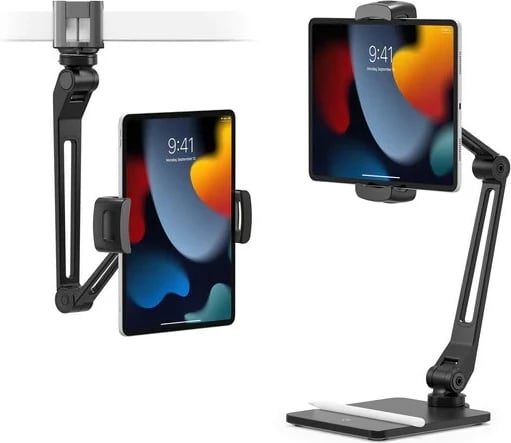 Mbajtës aktiv Twelve South HoverBar Duo për celular/tablet, i zi