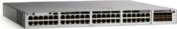 Switch Cisco Catalyst C9300-48UXM-A, 48 porta 10G, PoE, Rack 1U, gri