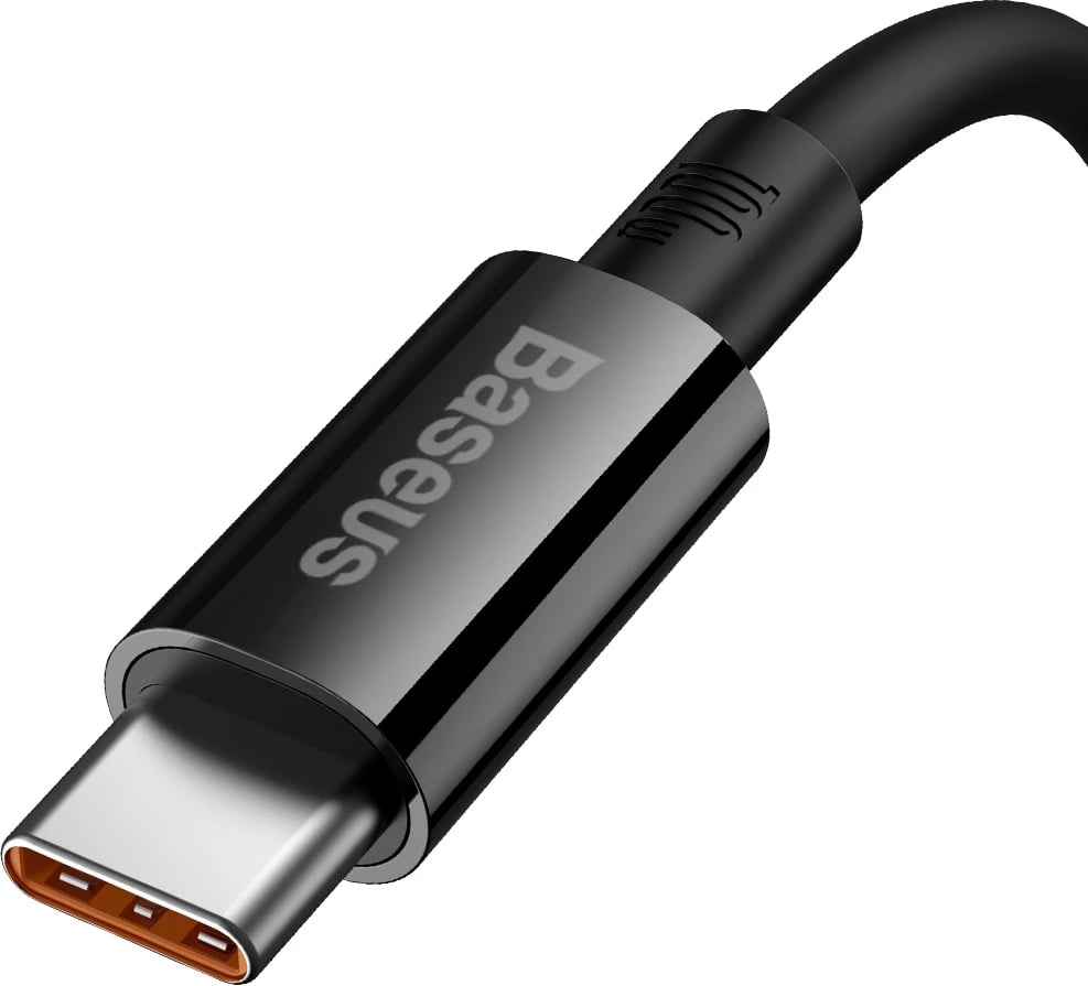 Kabllo Baseus Superior Series USB-A / USB-C, 1m, 100W, e zezë