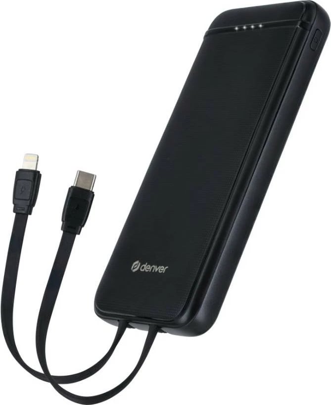 Powerbank Denver PQCA-10320 10000mAh e zezë