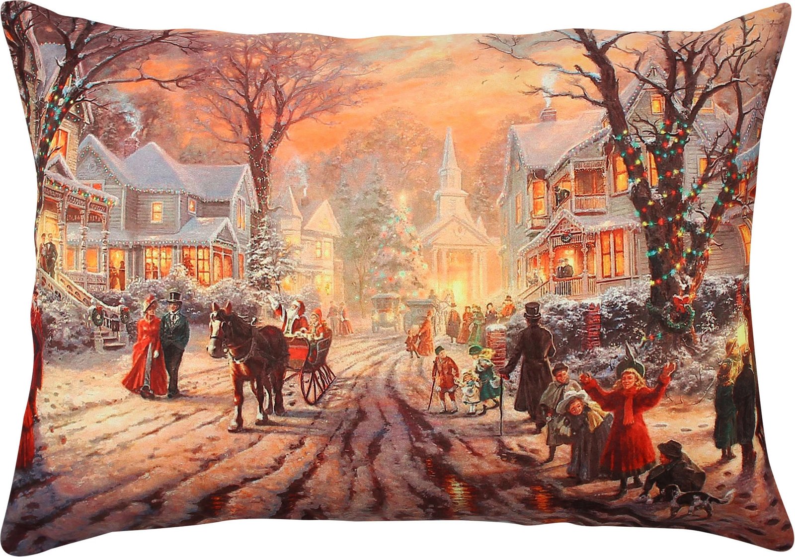 Jastëk dekorativ Aberto Design, A50911, shumëngjyrësh, 33x48cm