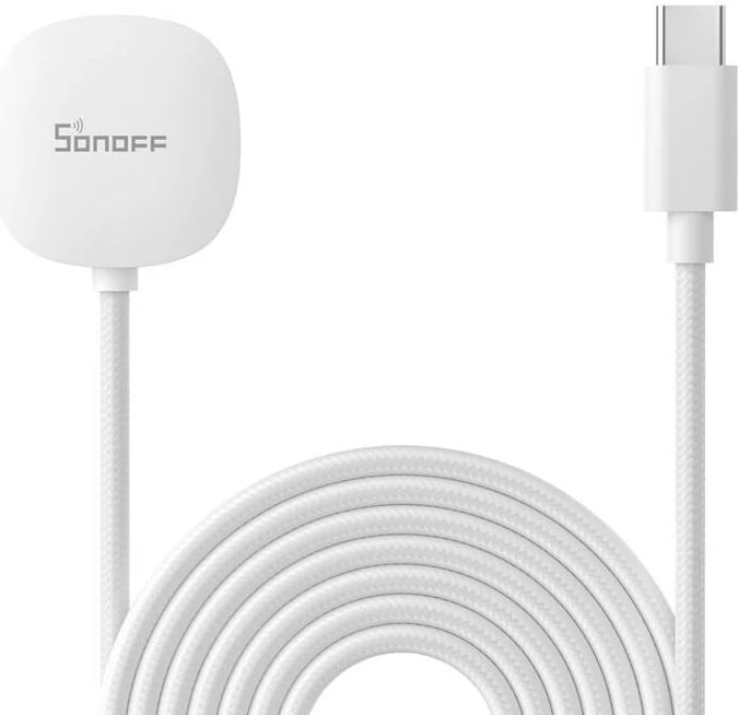 Kabllo zgjatuese për sensor uji Sonoff WLDC200, për SNZB-05P, 2m, e bardhë