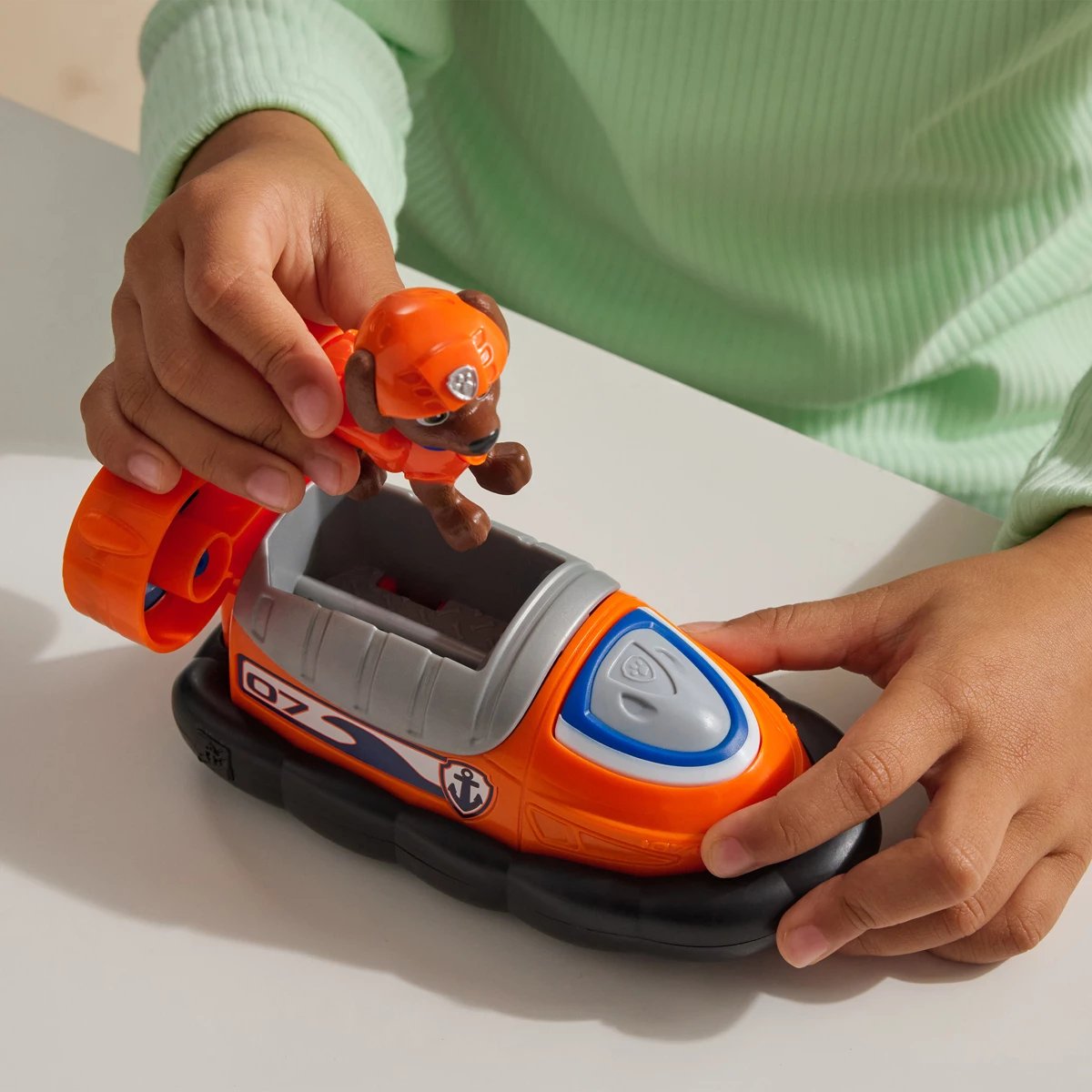 Paw Patrol Zuma&apos;s Hovercraft Vehicle and Figure