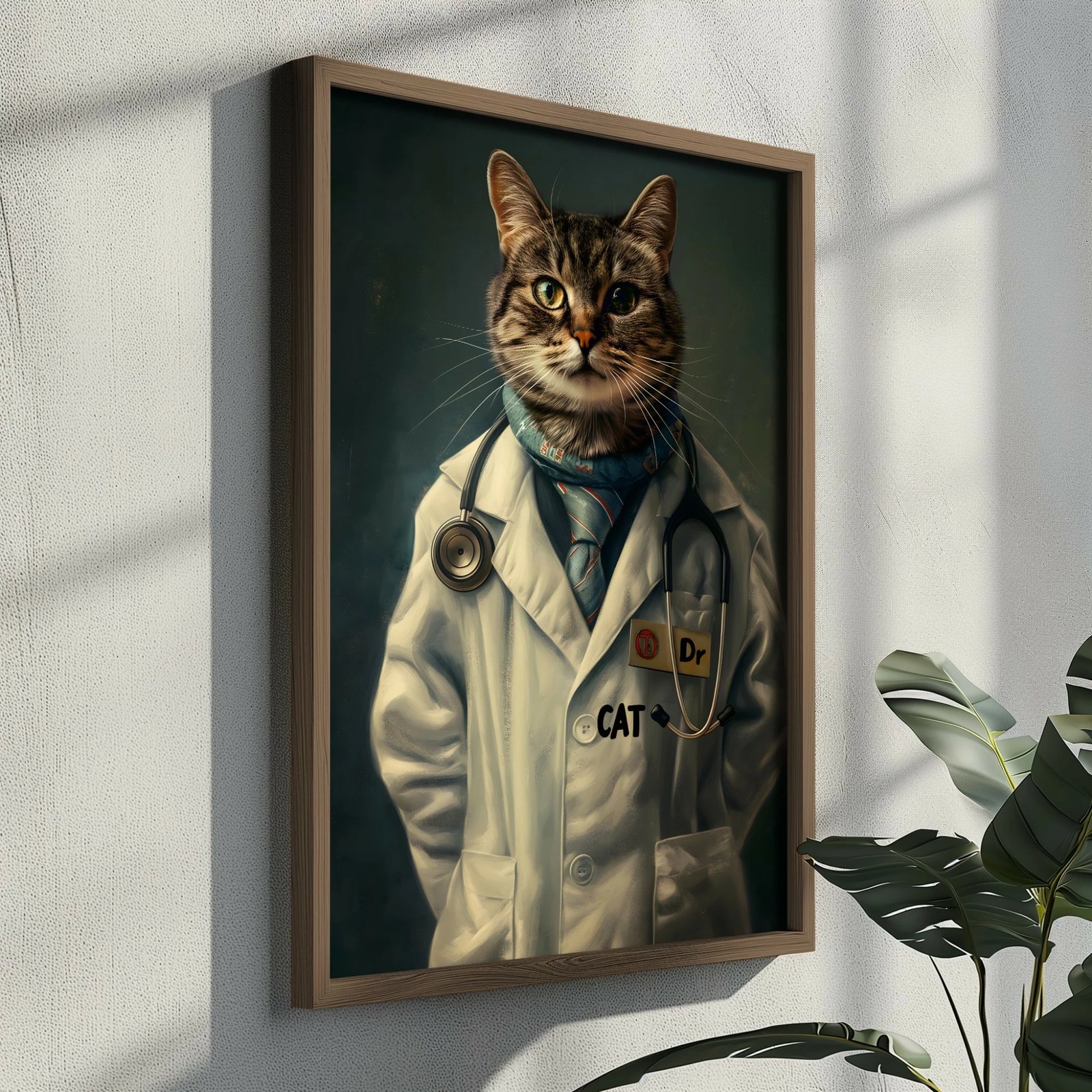 Pikturë dekorative me kornizë MDF, Wallity, GE036-L, shumëngjyrëshe